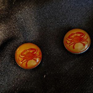 Pair matching Lotti dotties Magnetic charms (Inserts for Interchangeable Jewelry